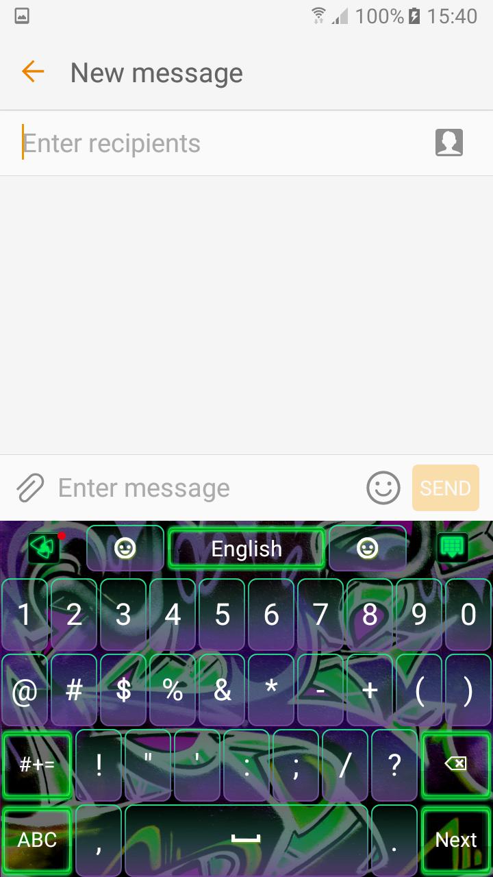 Graffiti Keyboard