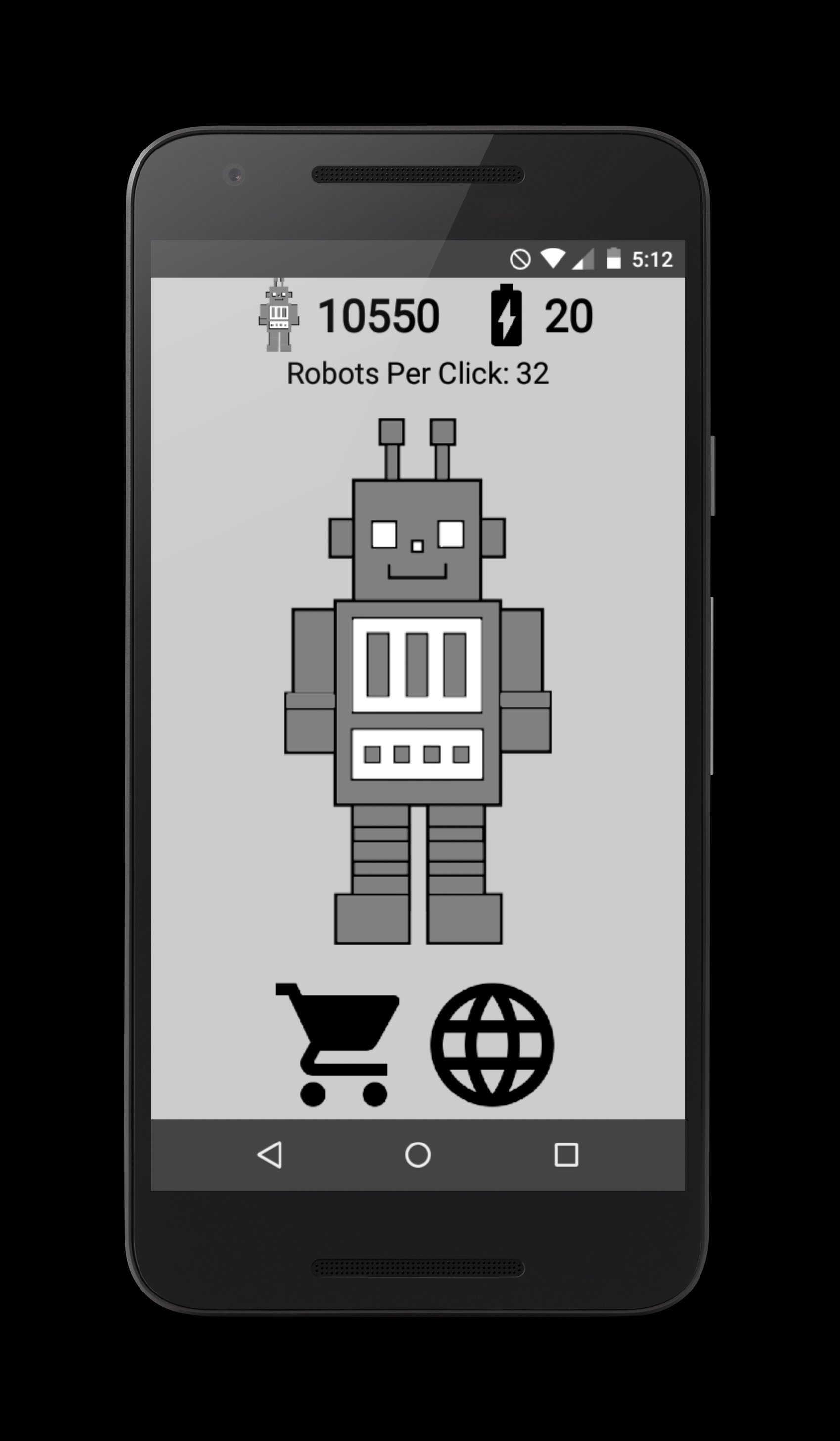 Robot Clicker