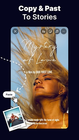 Fonts & Stickers. Add text