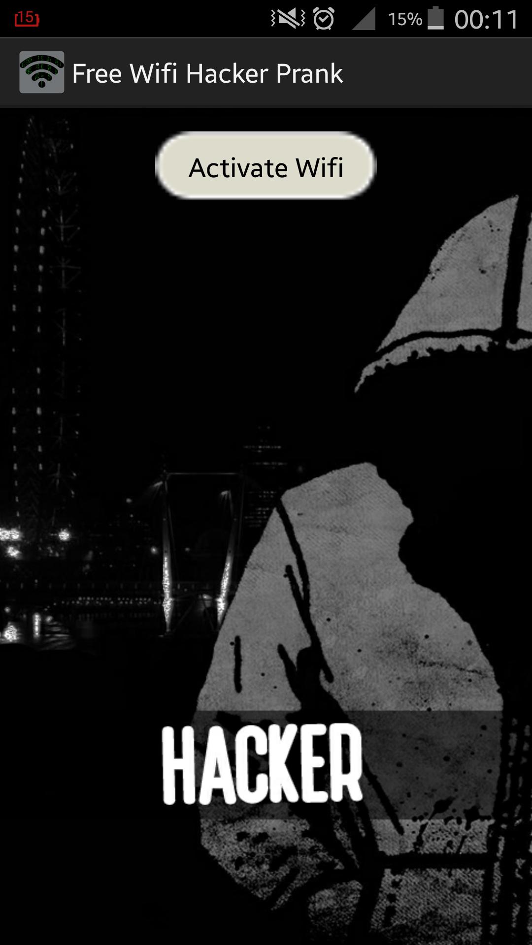 Free Wifi Hacker Prank