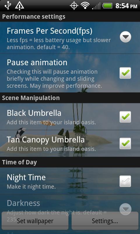 Island Oasis FREE Live Wallpap