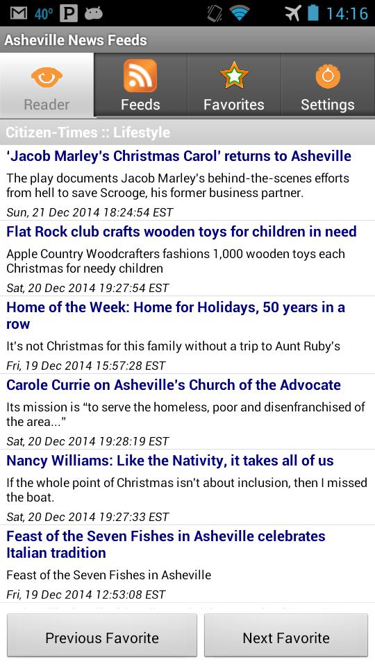 Asheville News Feeds