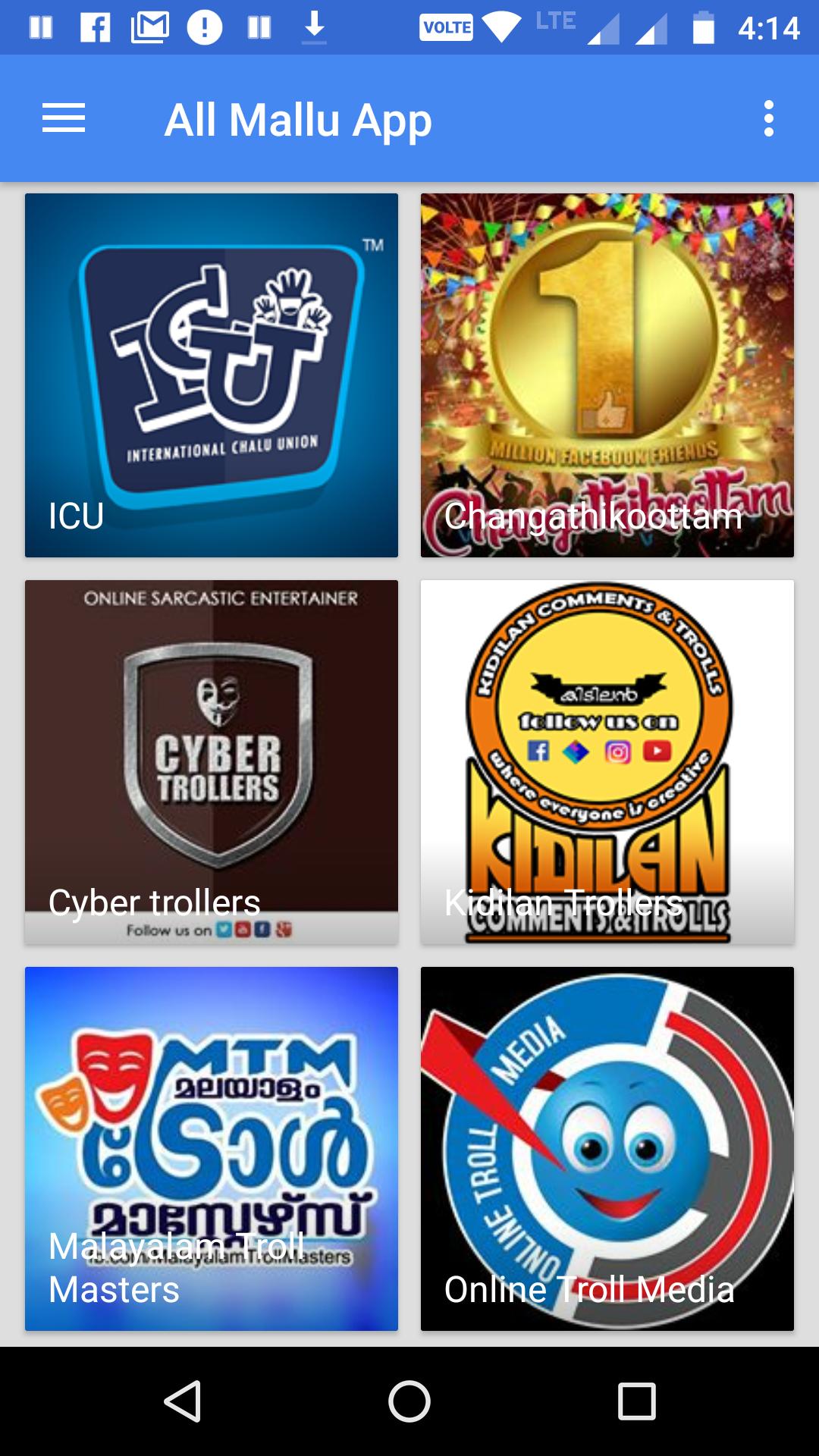 All Malayalam Live HD Shows