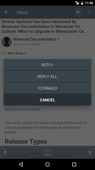 Mimecast Mobile