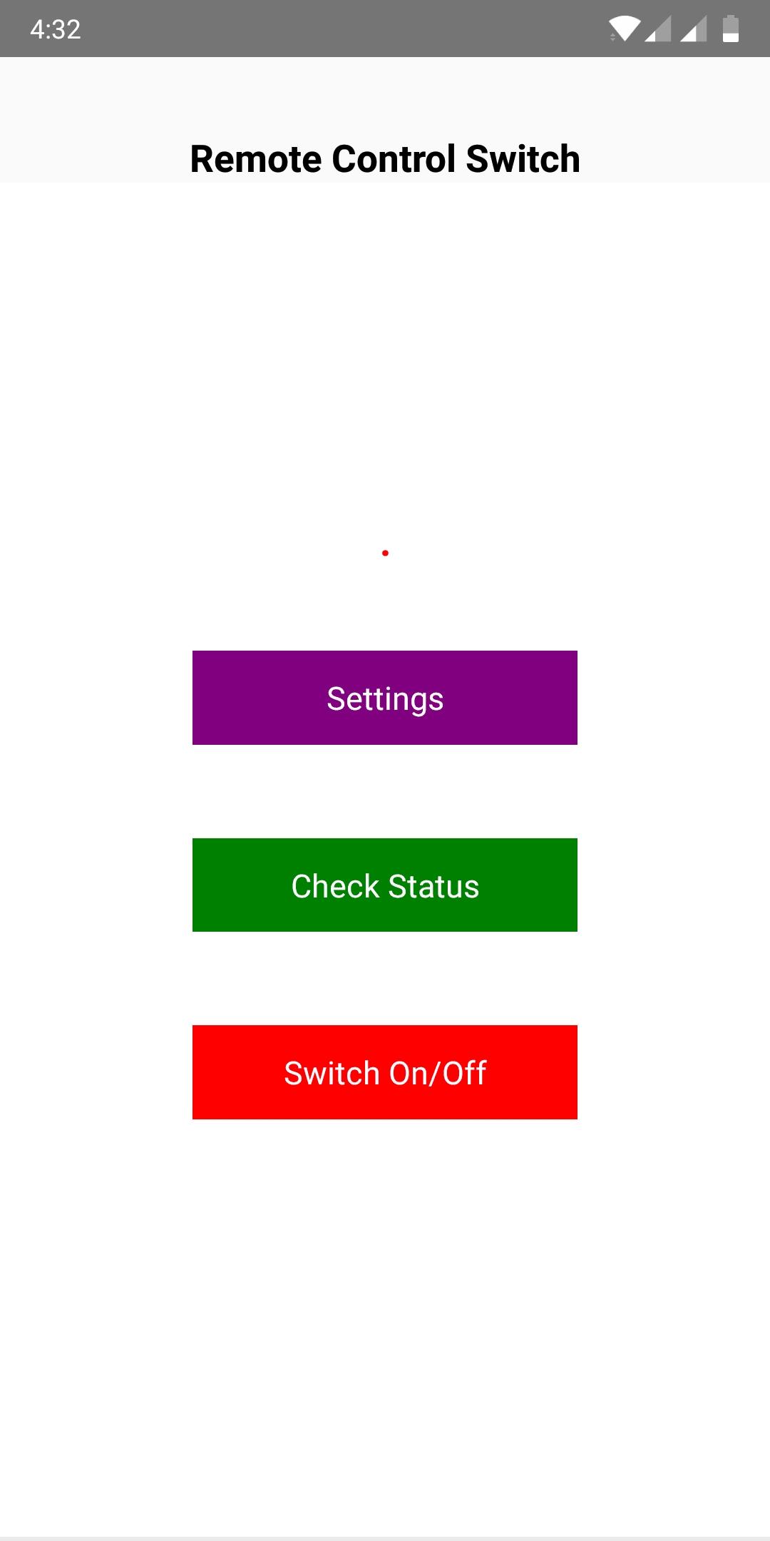 Remote Control Switch