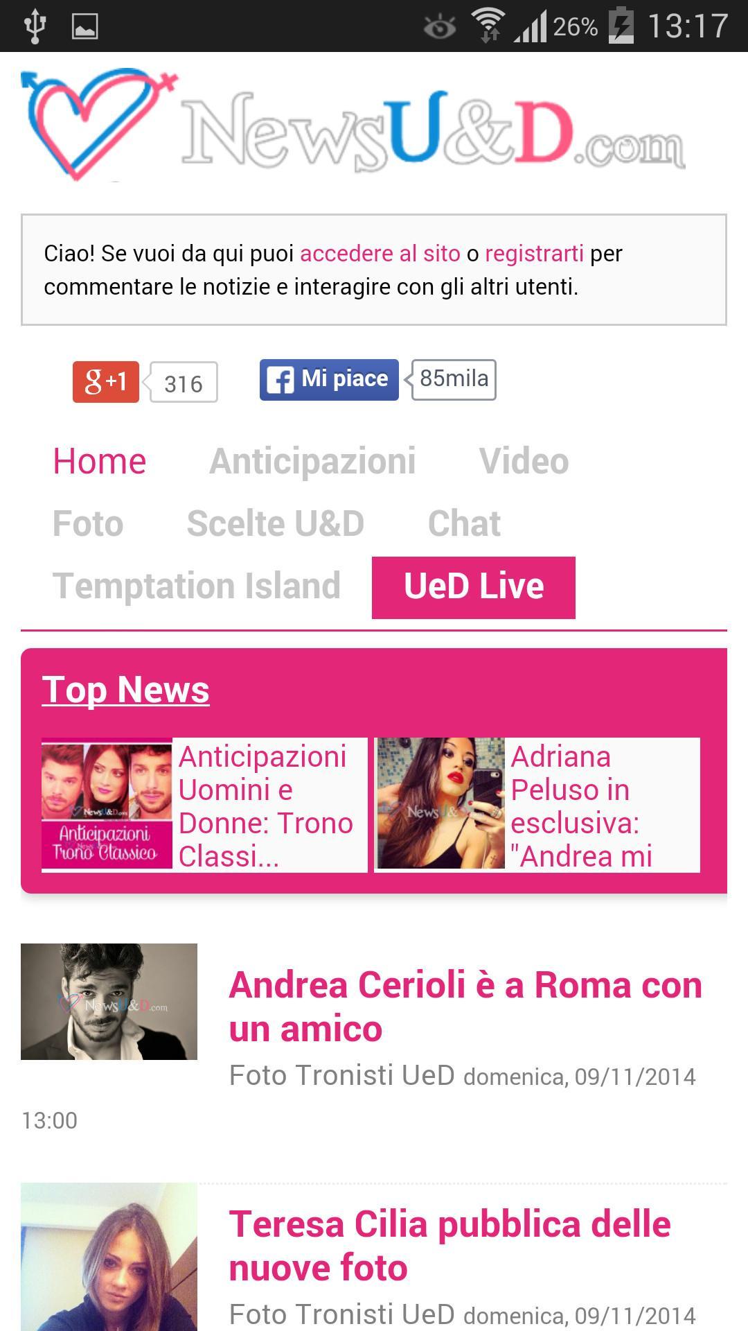 ( OLD ) Uomini e Donne