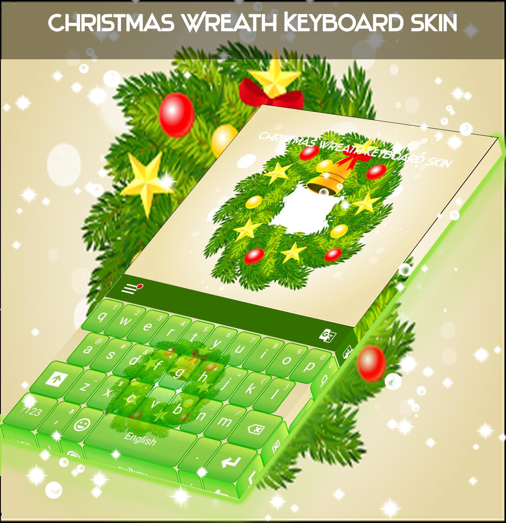 Christmas Wreath Keyboard Skin