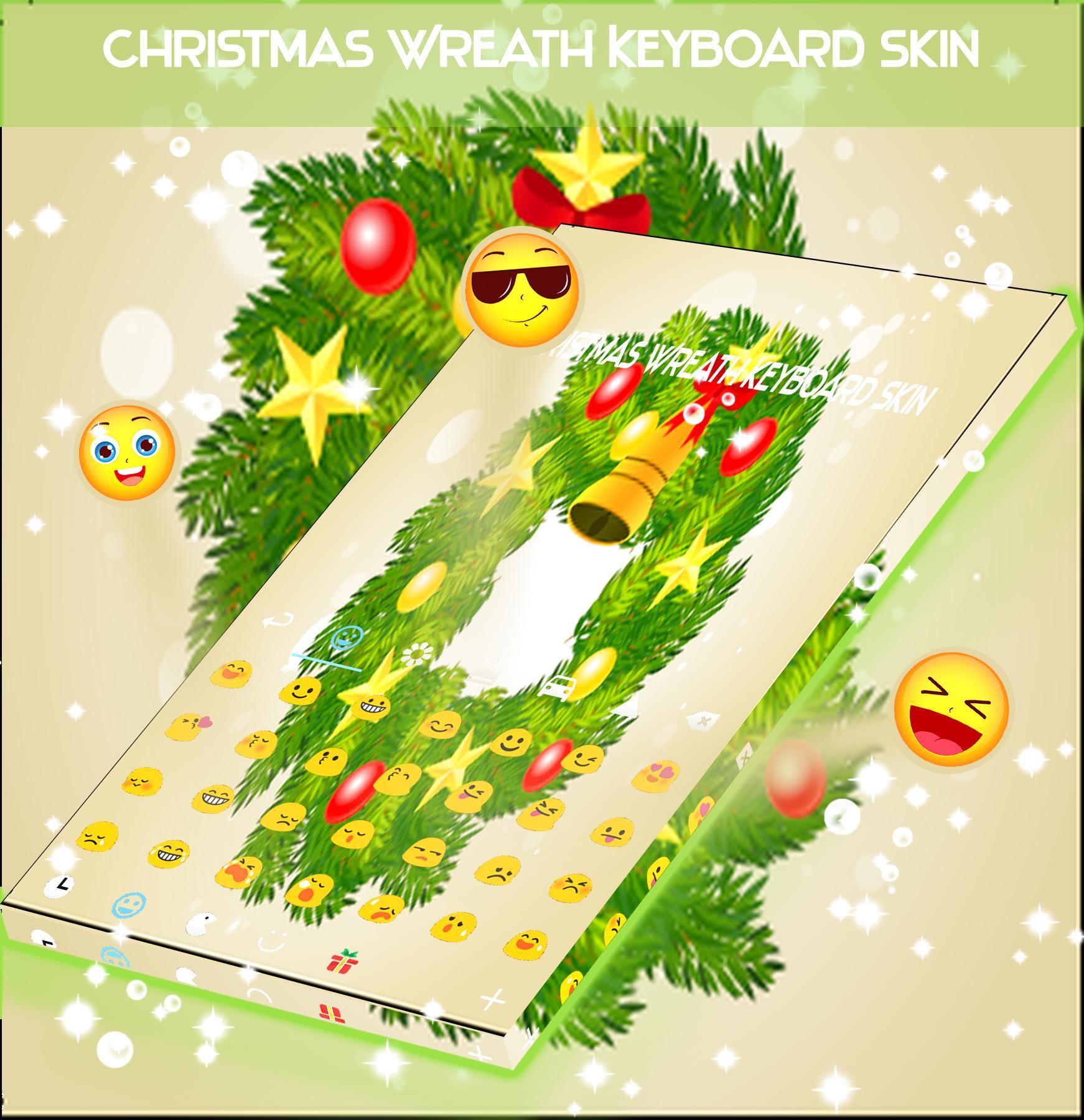 Christmas Wreath Keyboard Skin