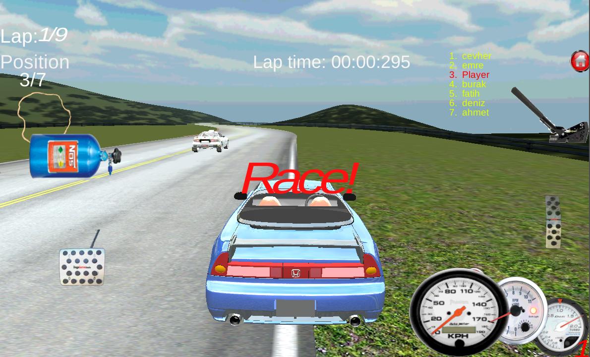 Turbo Car Racing Game 3D