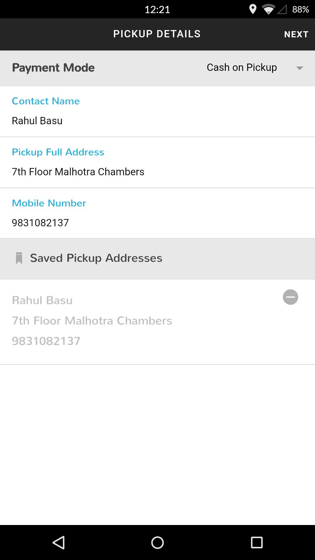 BECK Instant Delivery