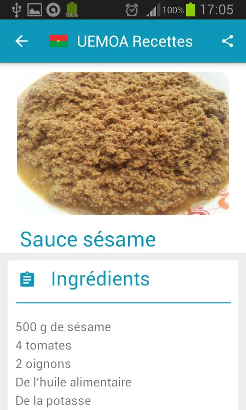 UEMOA Recettes