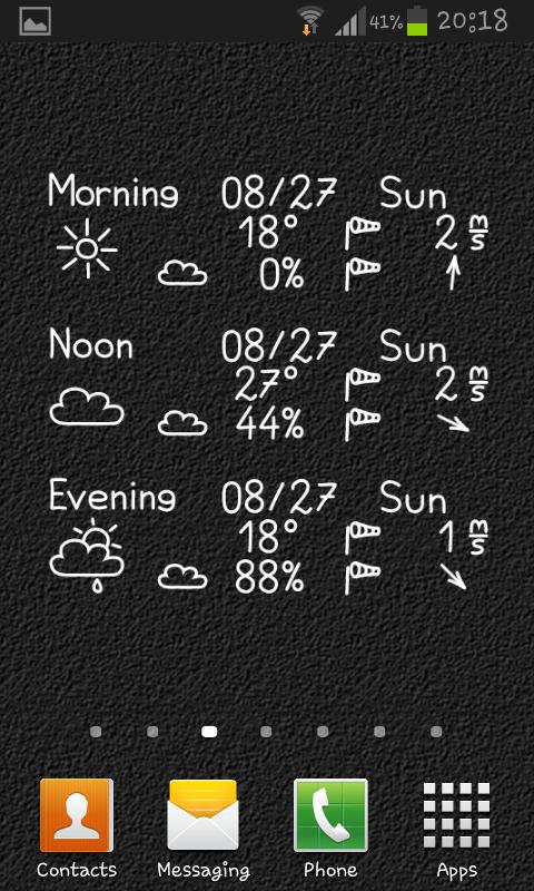Free Weather Forecast Wallpaper - US, CA, UK