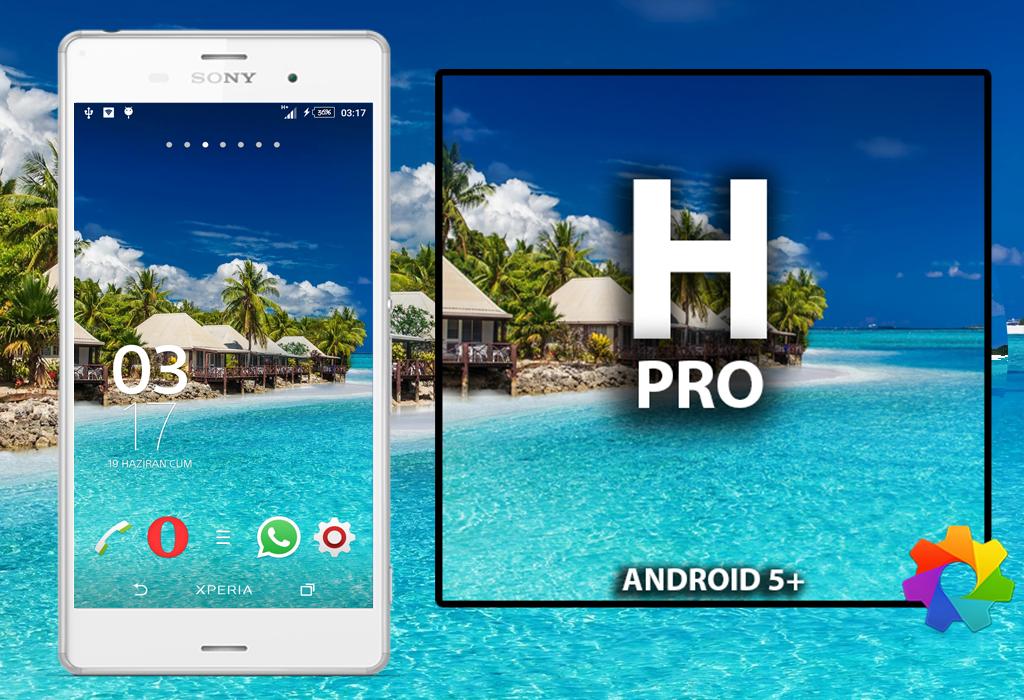 Theme Xperien Halla Blue Pro