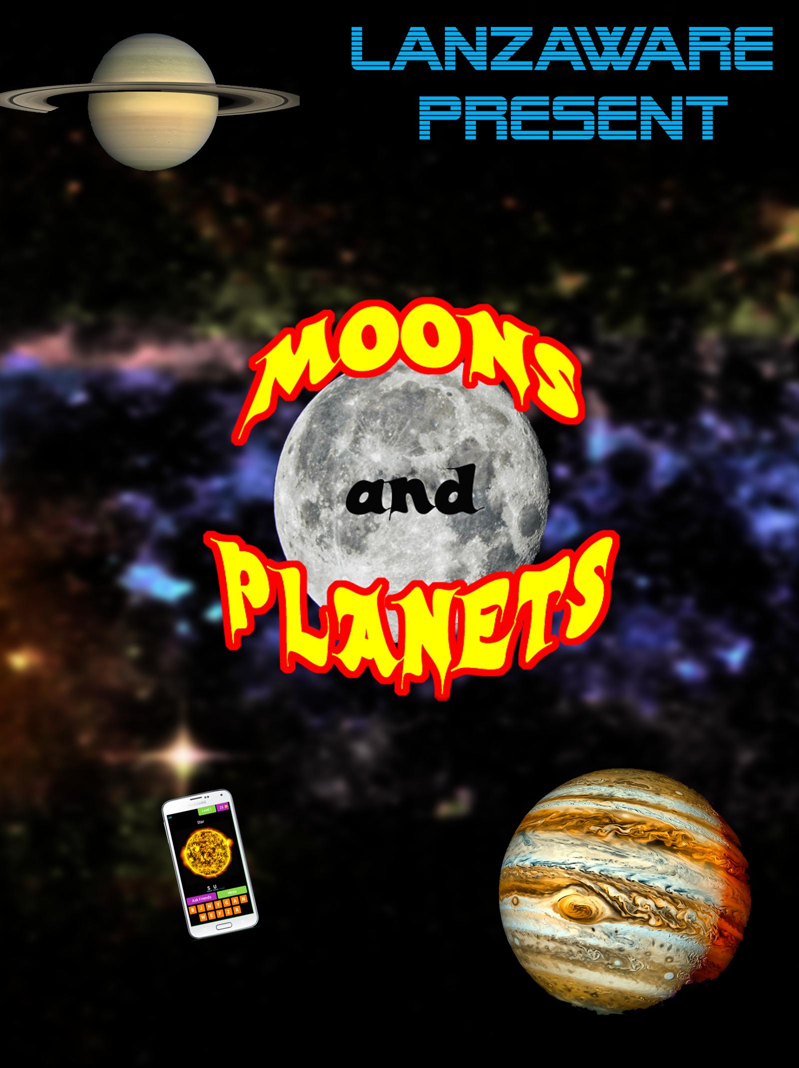Moons & Planets - Guess game