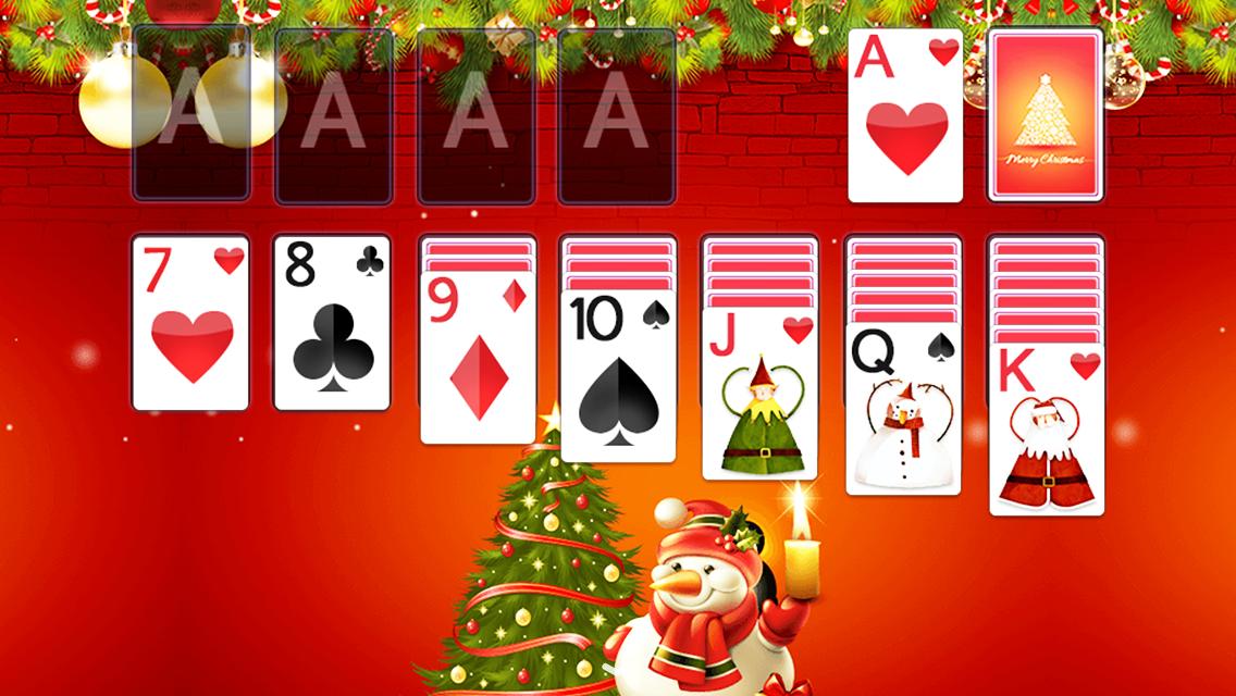 Solitaire MerryChristmas Theme