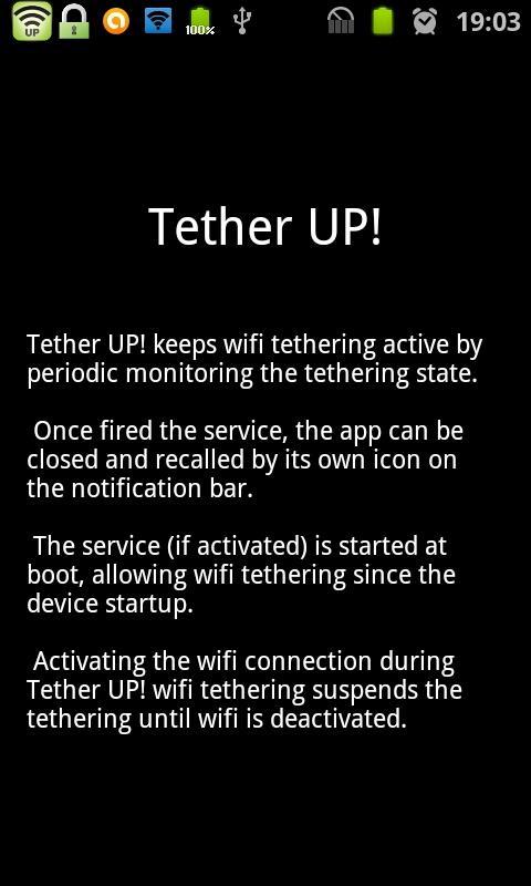 Tether UP!