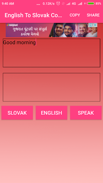 English To Slovak Converter