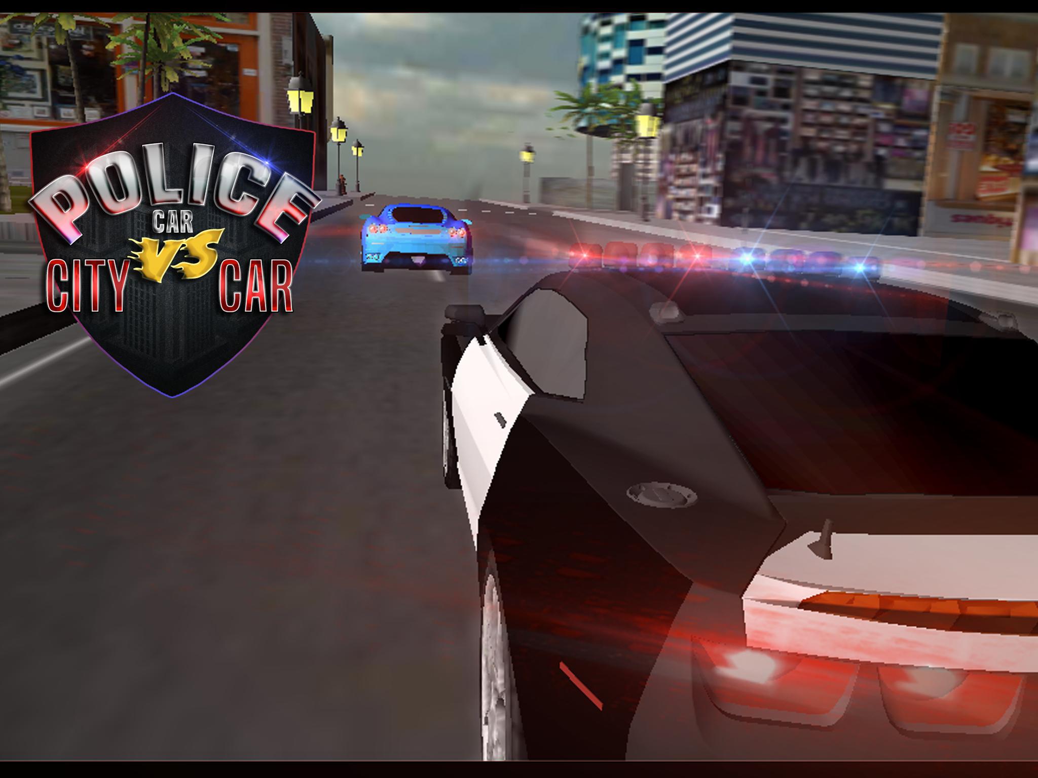 Crazy Police Car Chase Mania