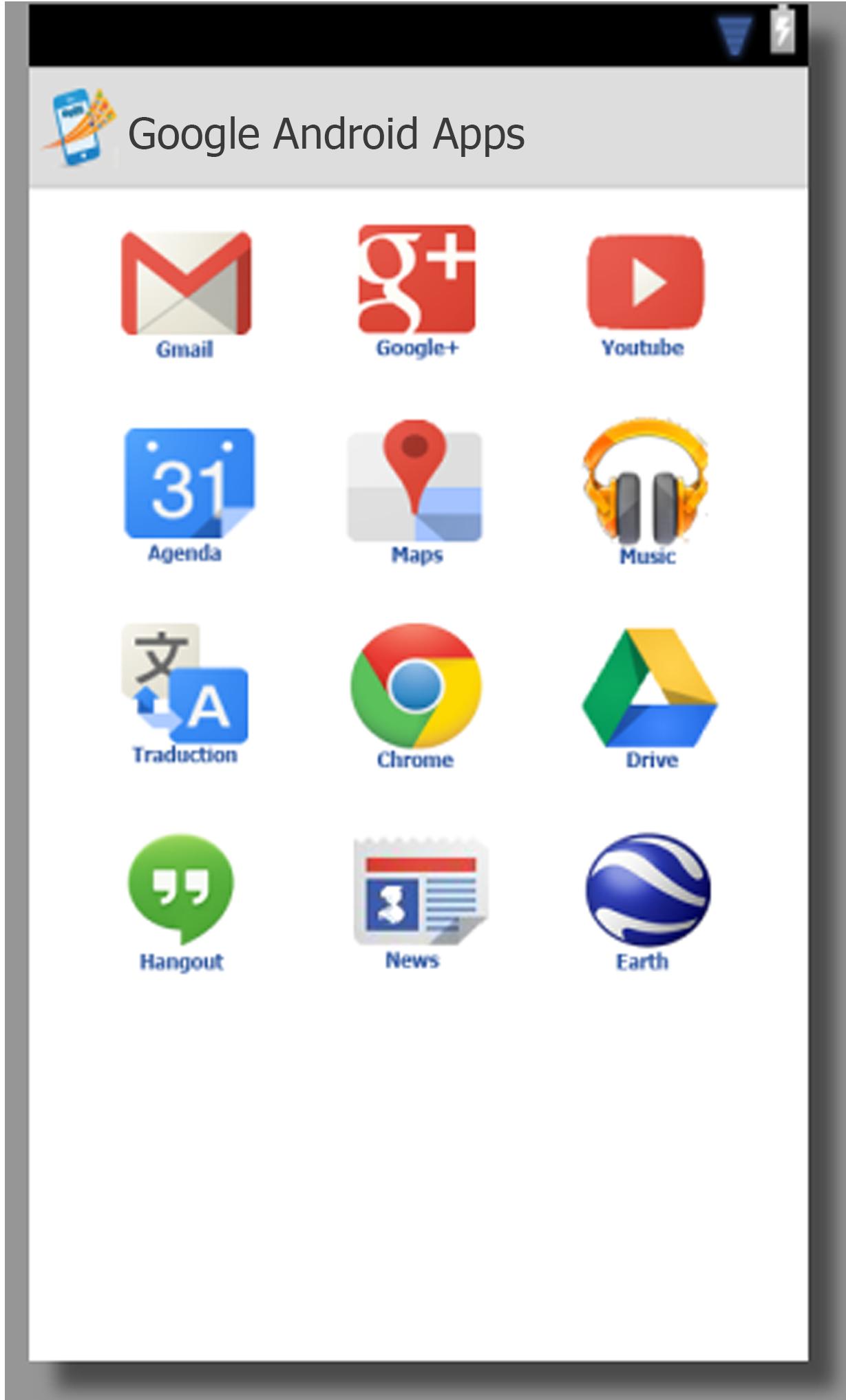 Google Android Apps