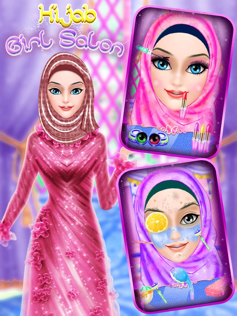 Hijab Girl Salon- Muslim Fashion Princess Makeover