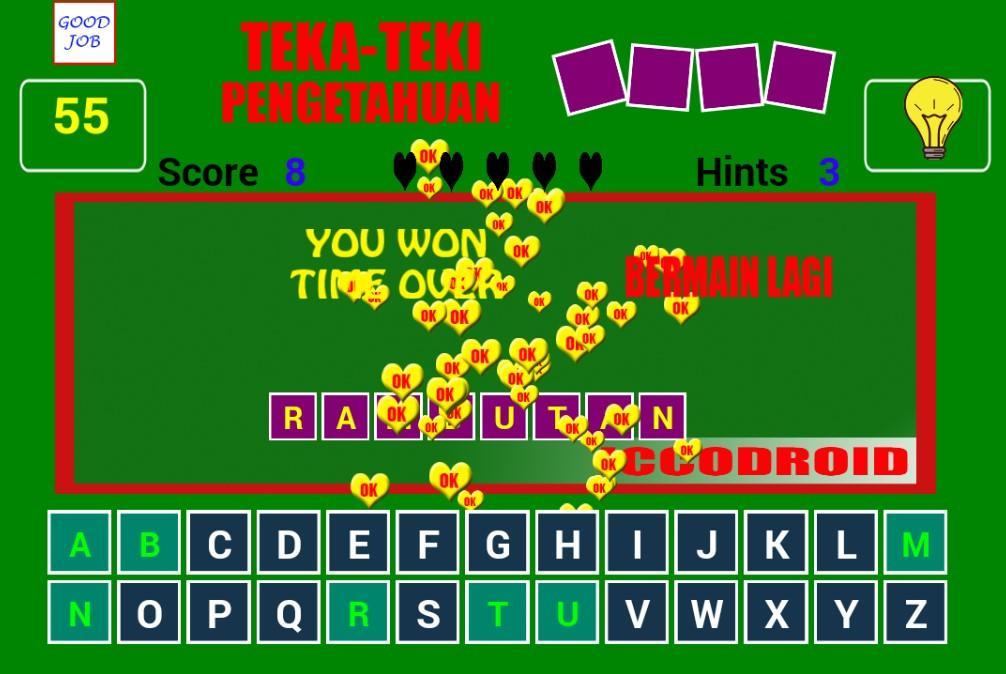 Teka teki pengetahuan umum