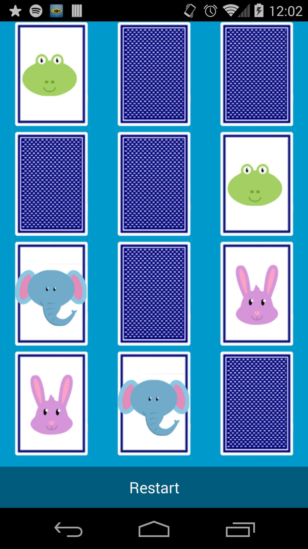 Kids Memory - Pig and Pigeon