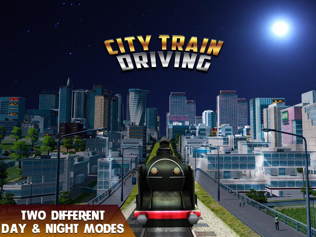 3D City Passenger Train Driver