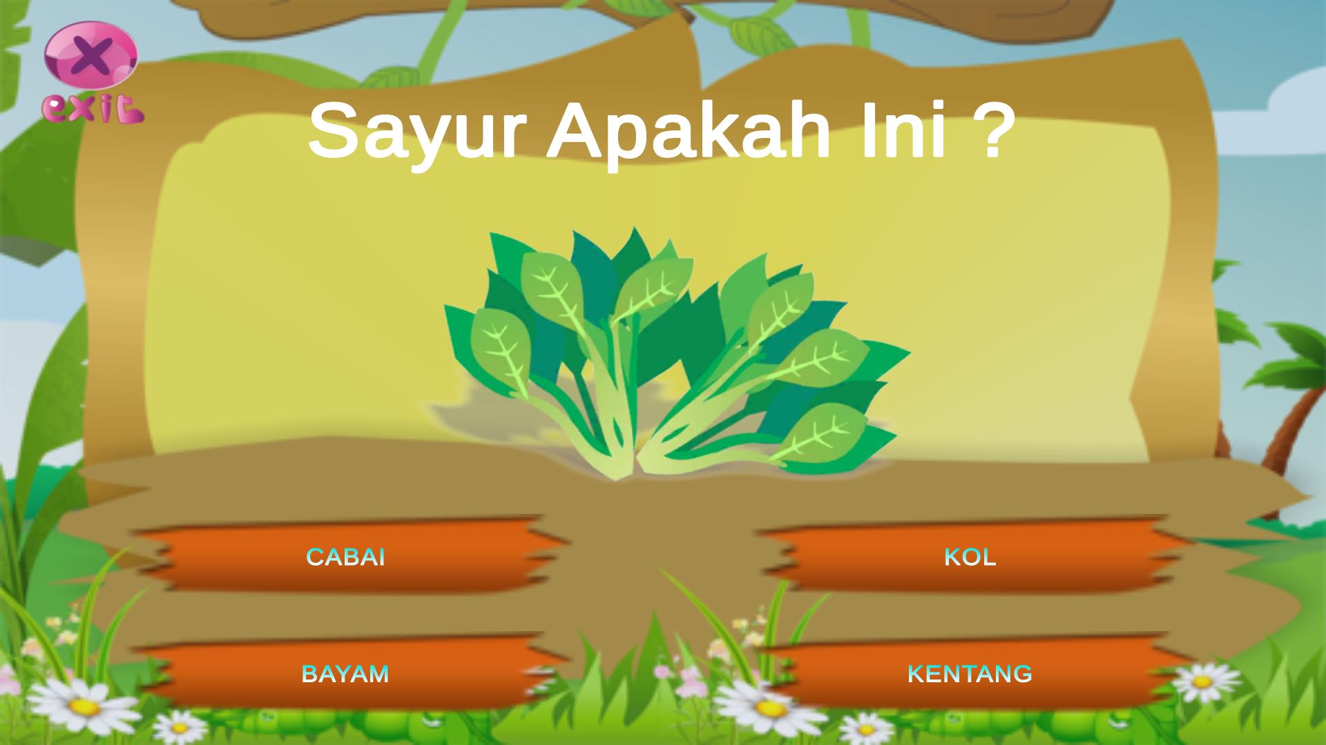 Mengenal Buah Sayur Hewan