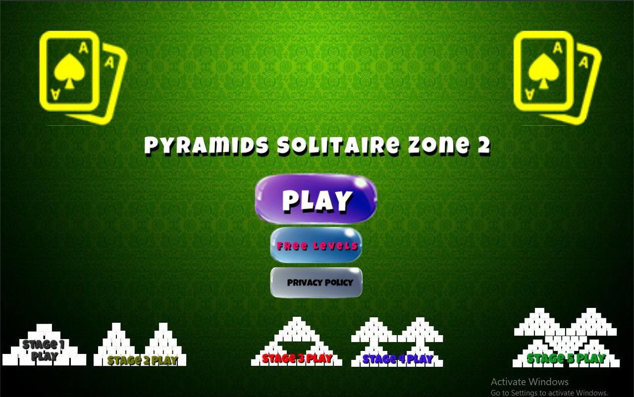Pyramids Solitaire Zone 2