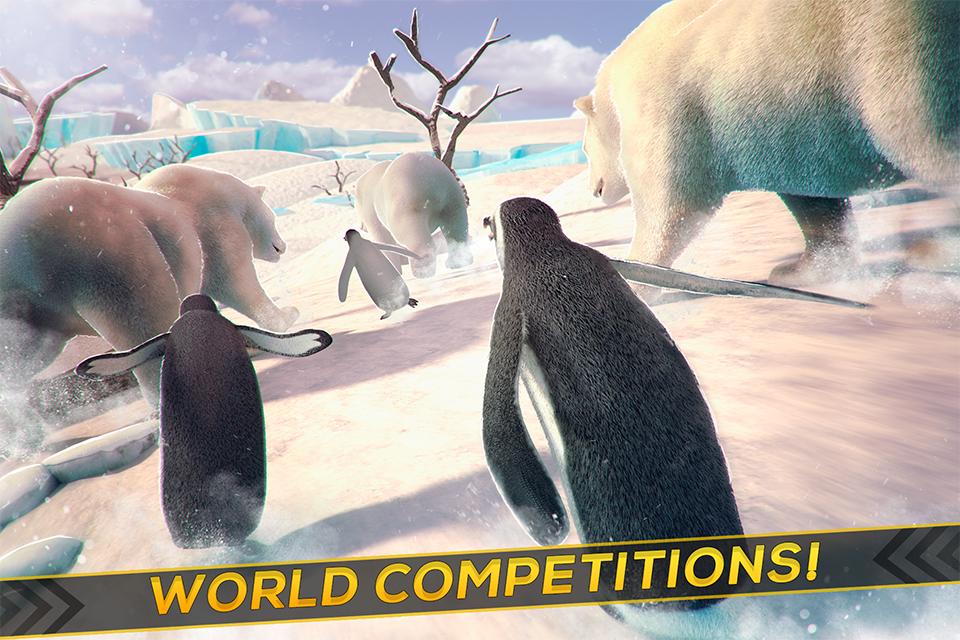 Funny Penguin Racing Challenge