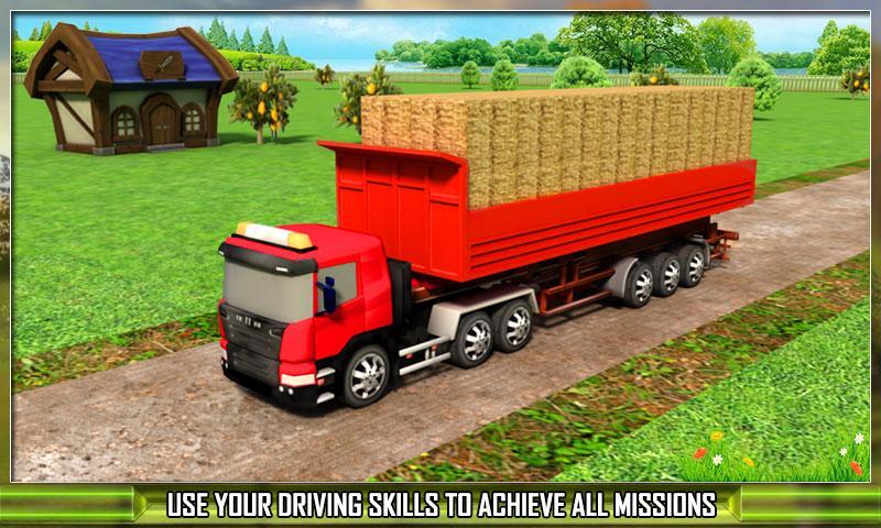 Farm Truck Silage Transporter