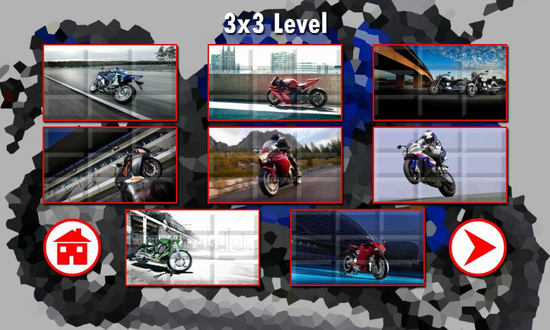 Motorcycles Puzzles