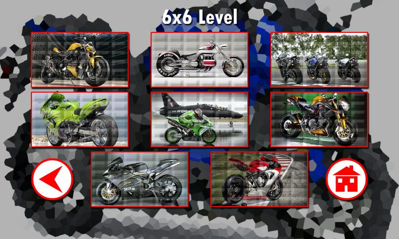 Motorcycles Puzzles