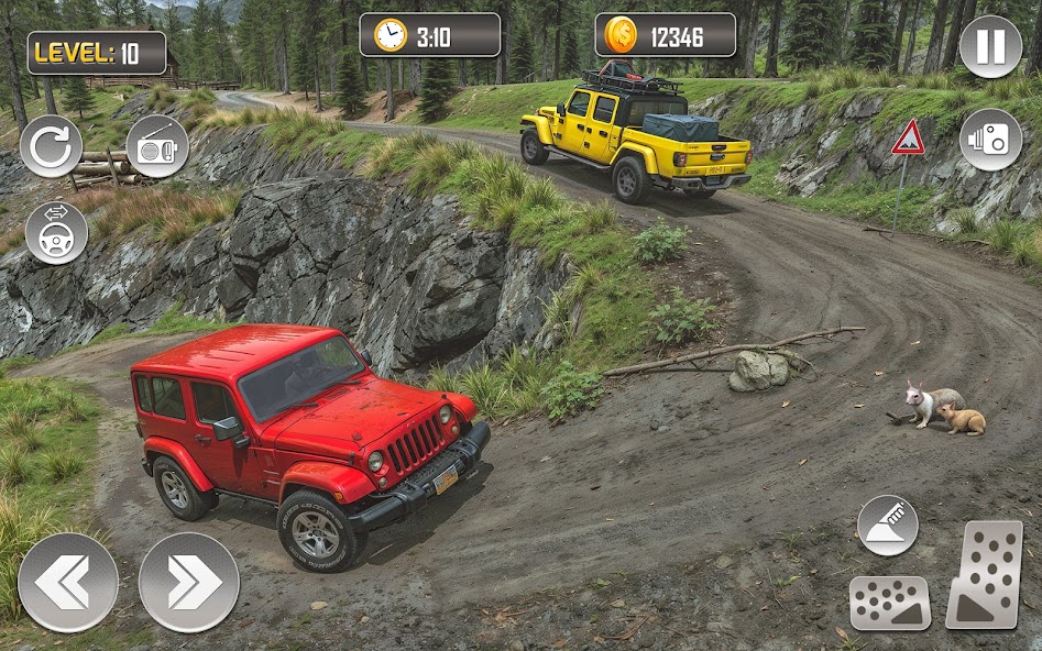 4X4 Offraod Jeep Driving Games