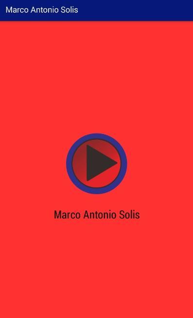 marco antonio solis Musica de Letras song