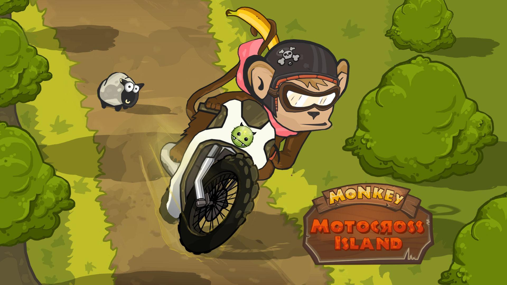 Monkey Motocross Island