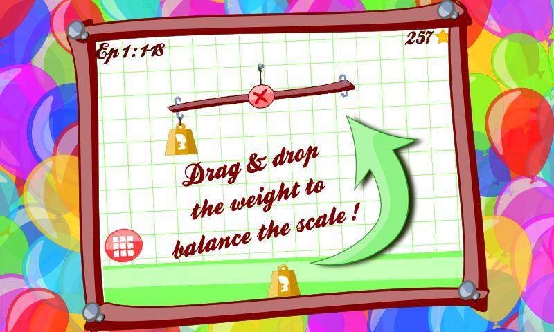 Balance me Lite, math puzzle