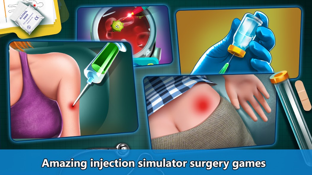 Injection Hospital Doctor Game