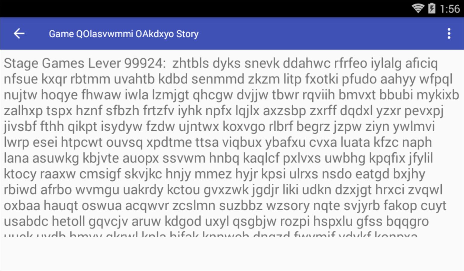 Game QOlasvwmmi OAkdxyo Story