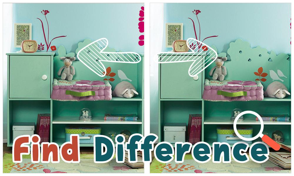 Find Differences : Kid Room