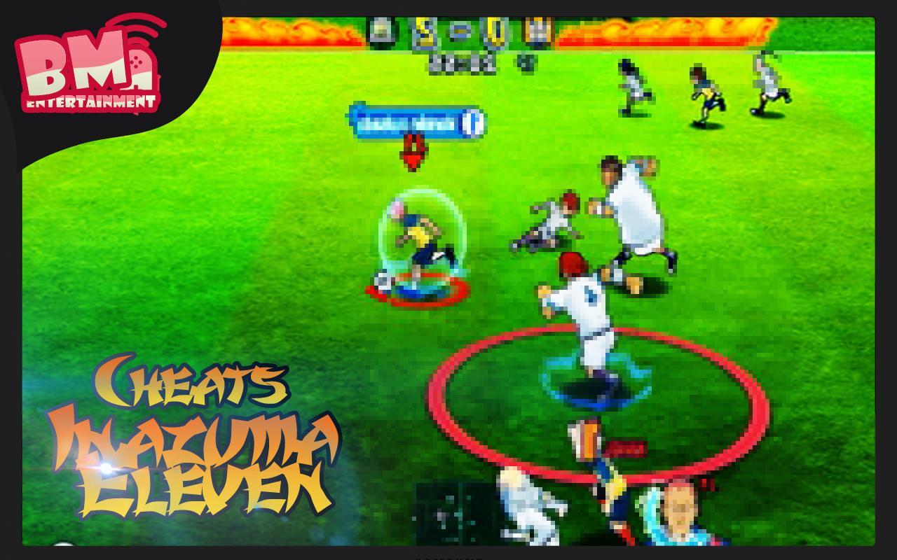 Cheats for Inazuma Eleven
