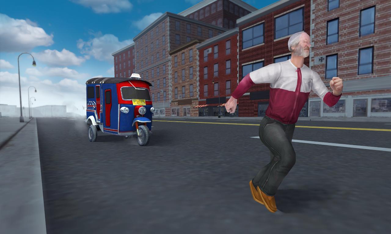 Tuk Tuk Car City Rickshaw 3D