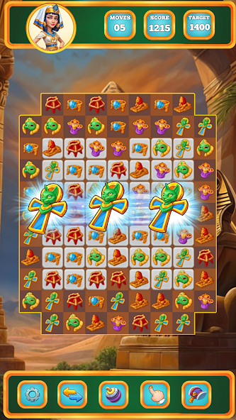 Egyptian Match Puzzle Quest