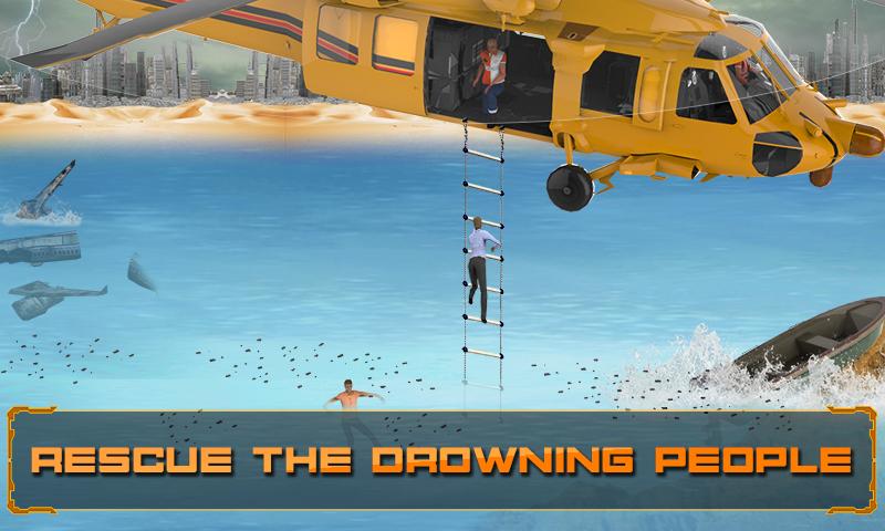 City Helicopter Rescue Flight