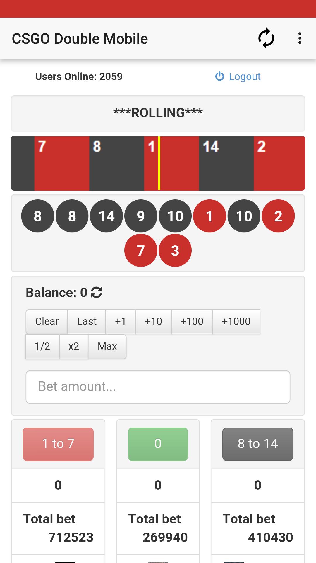CSGO Double Mobile Edition