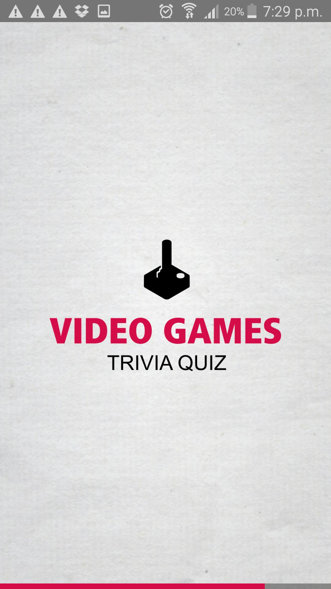 Video Games Trivia
