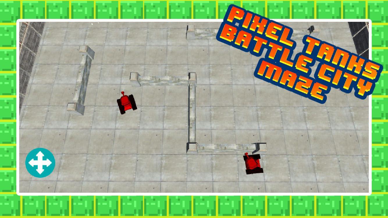 Pixel Tanks - Battle City Maze