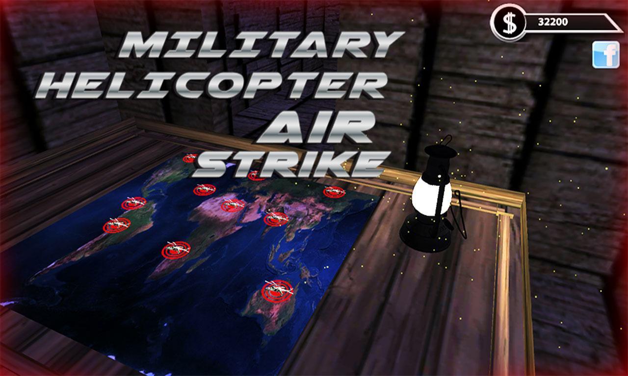 Military Helicopter Air Strike
