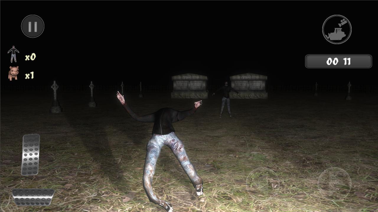 Zombies vs Bulldozer 3D Race