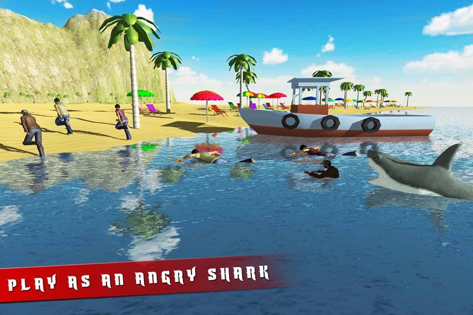 Angry Shark Simulator Game 3D